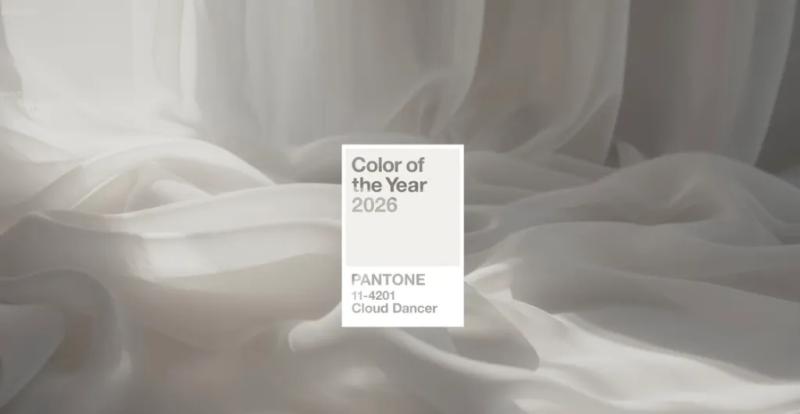 Por qué el “Cloud Dancer” de Pantone en la decoración no resultará el color del año 2026